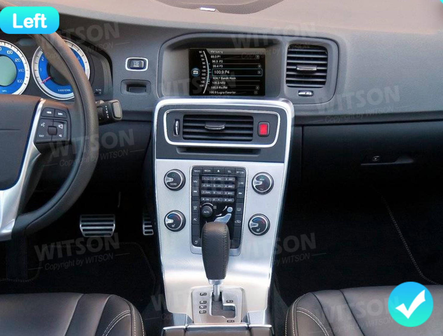 Volvo S60 & V60 (2008-2018)   3245 raadio sobivus autole